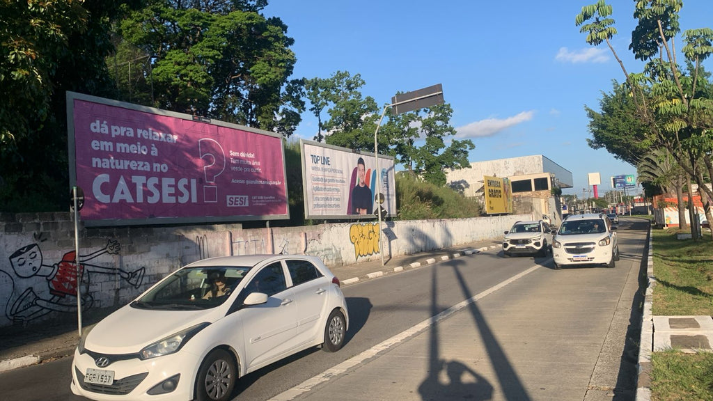 Billboard at Av. Antonio de Souza 567, Guarulhos, Brazil