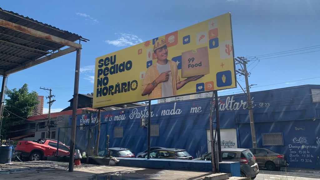 Billboard at Av. Carlos Ferreira Endres 198, Guarulhos, Brazil