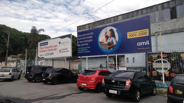 Billboard (OOH), Av. Monteiro Lobato 3415 (Cecap), Guarulhos, Brazil