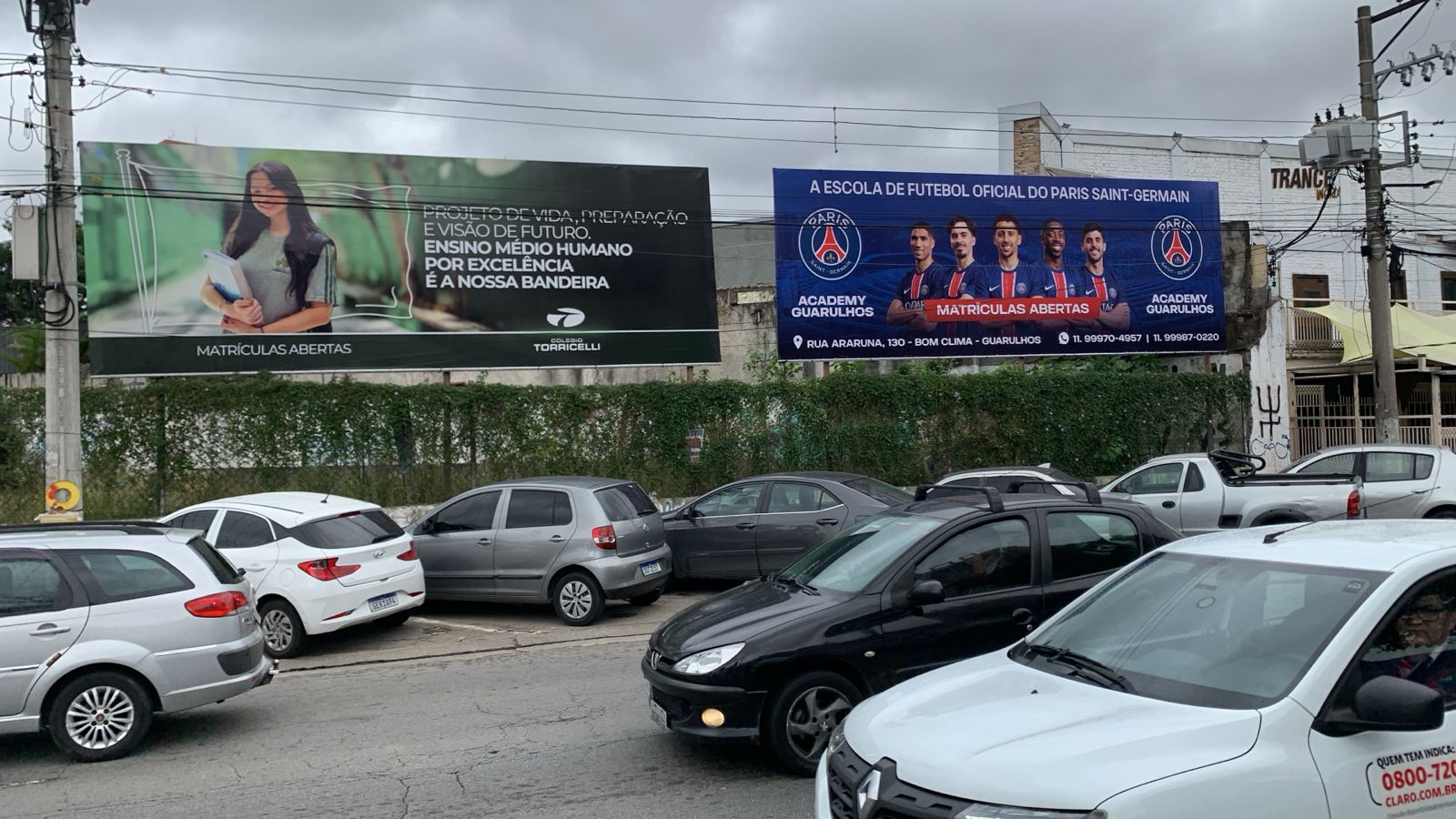Billboard at Av. Paulo Faccini 185, Guarulhos, Brazil