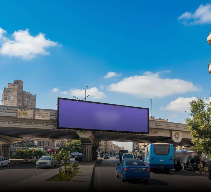 Heliopolis Bridge Digital Screen towards Salah Salem and Korba (20 x 5 m), Cairo