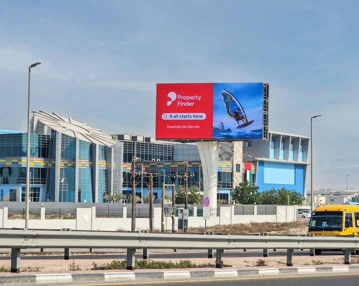 Hessa Street Digital Billboard - Al Barsha, Dubai