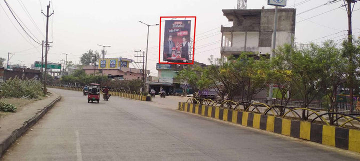 Hoarding (OOH), Bilaspur Chowk Bus Stand Road facing Bharat Mata Chowk, Ambikapur, India
