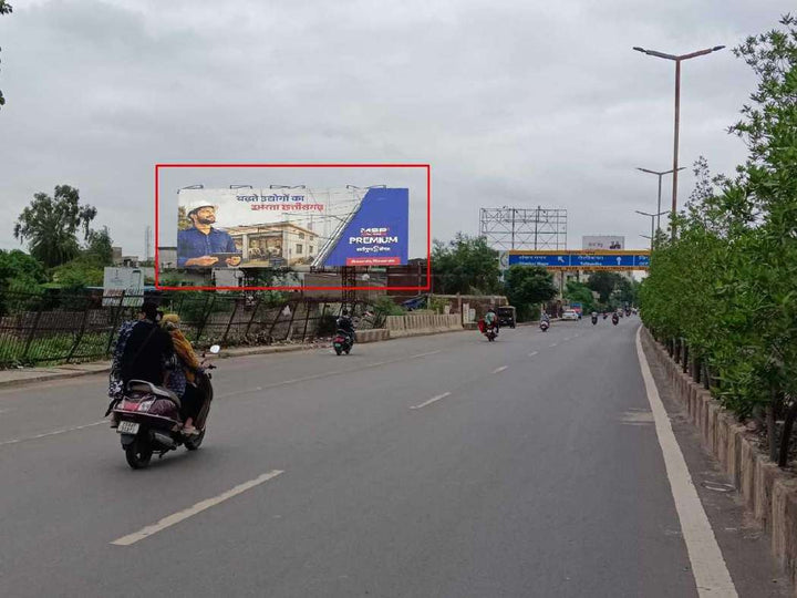 Hoarding (OOH), Expressway Pandri Over Bridge facing City Center Mall, Raipur, India
