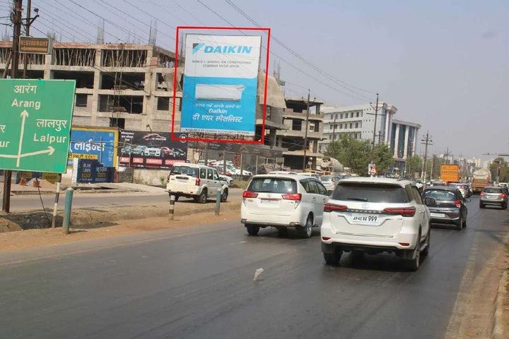 Hoarding (OOH), In front of Udhyog Bhawan facing Pachpedhi Naka, Raipur, India