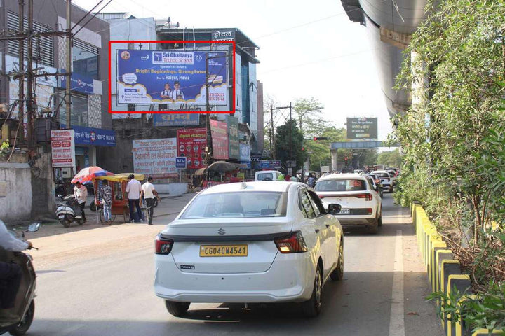 Hoarding (OOH), Jail Road facing Shastri Chowk, Raipur, India