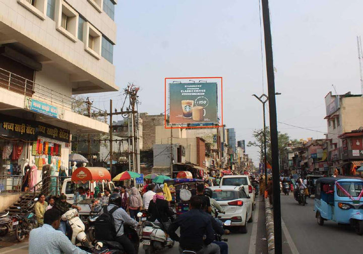 Hoarding (OOH), Malviya Road facing Jaistambh Chowk, Raipur, India