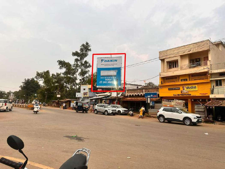 Hoarding (OOH), New bus stand, Jagdalpur, India