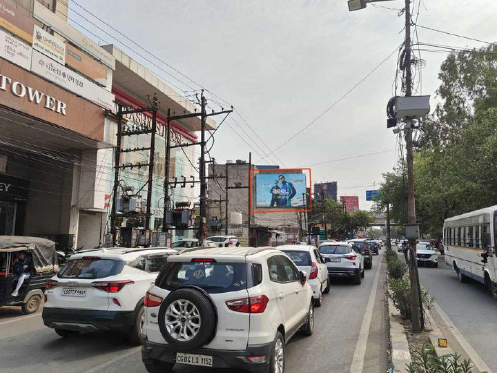 Hoarding (OOH), Pandri Market, OPP LIC Building facing Mowa, Raipur, India