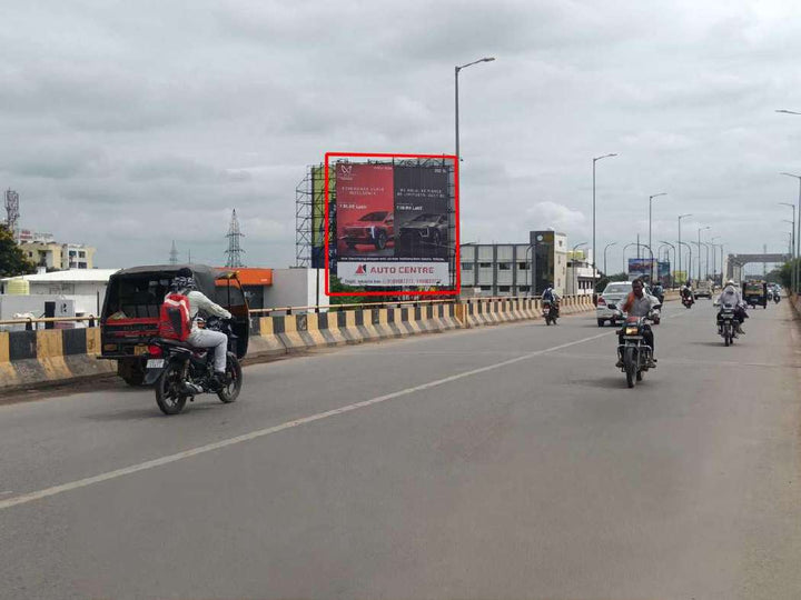 Hoarding (OOH), Tifra Bridge Maharana Pratap Chowk, Bilaspur, India
