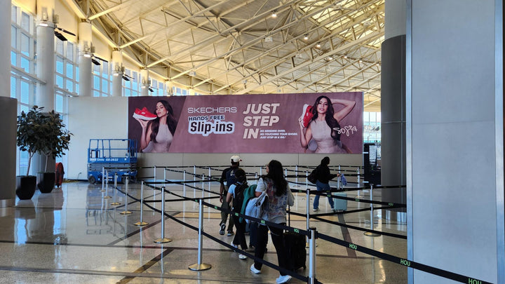 Ticketing Banner (5702), Houston Hobby Airport Ticketing and Check-In, Houston