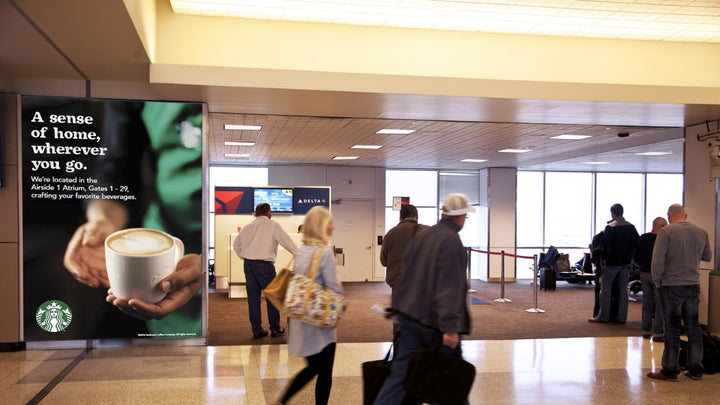 Static Banner (1716), Houston Bush Intercontinental Airport Terminal A, Houston