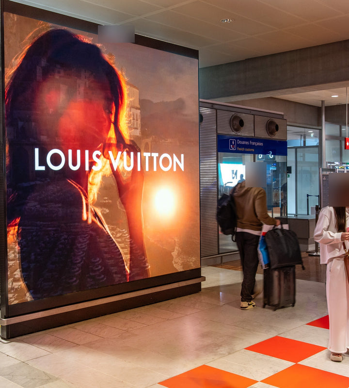 Iconic Digital Arrivals Pack, 9 XXL Screens at Nice, Marseille, Lyon, Toulouse and Bordeaux Airports