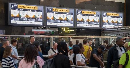 In-Terminal TV Screen Network, Top Airports Package, South Africa — image 2