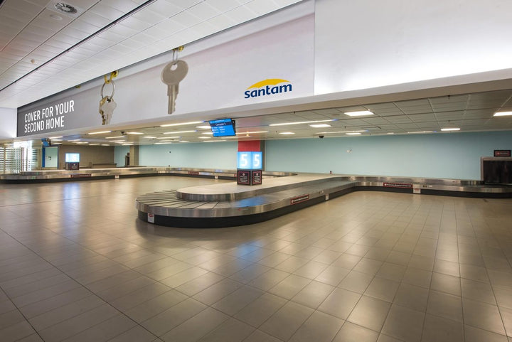 International Arrivals Baggage Claim Bulkhead, King Shaka International Airport, Durban