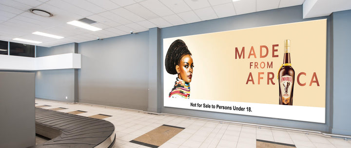 International Arrivals Baggage Claim Wall, Lanseria International Airport
