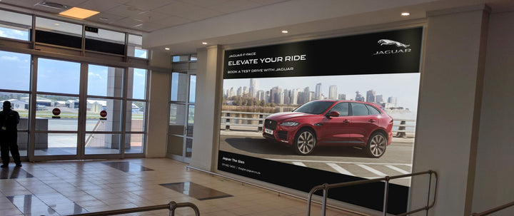 International Arrivals Entrance Wall Site, Lanseria International Airport