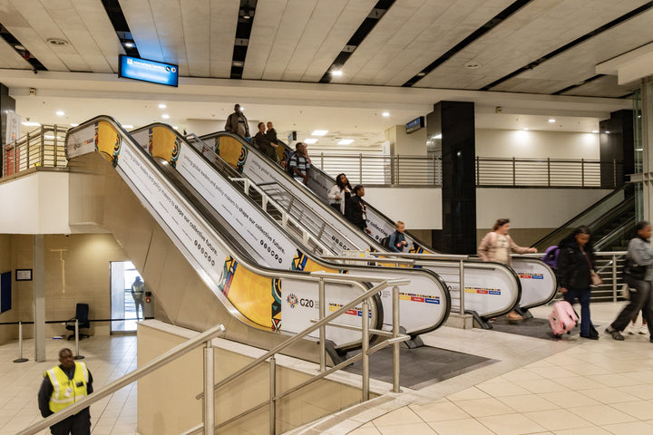 International Arrivals Immigration Area Package, O.R. Tambo International Airport, Johannesburg
