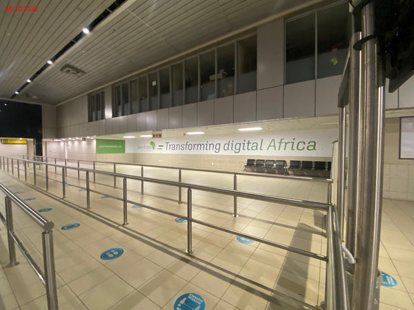International Arrivals Non-SA Passports Wall Site, O.R. Tambo International Airport, Johannesburg — image 2