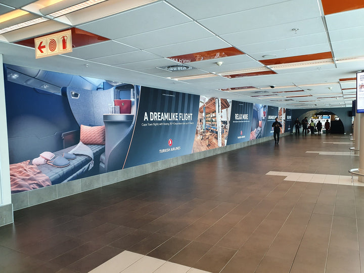 International Departures Corridor Wall, Cape Town International Airport