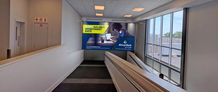 International Departures Corridor Wall Site, Lanseria International Airport