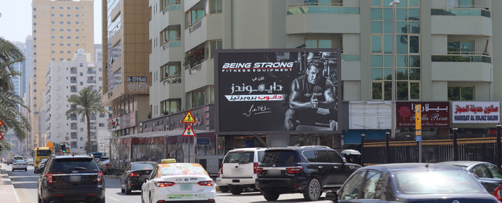 Jamal Abdul Naser Street LED Minipole, Sharjah