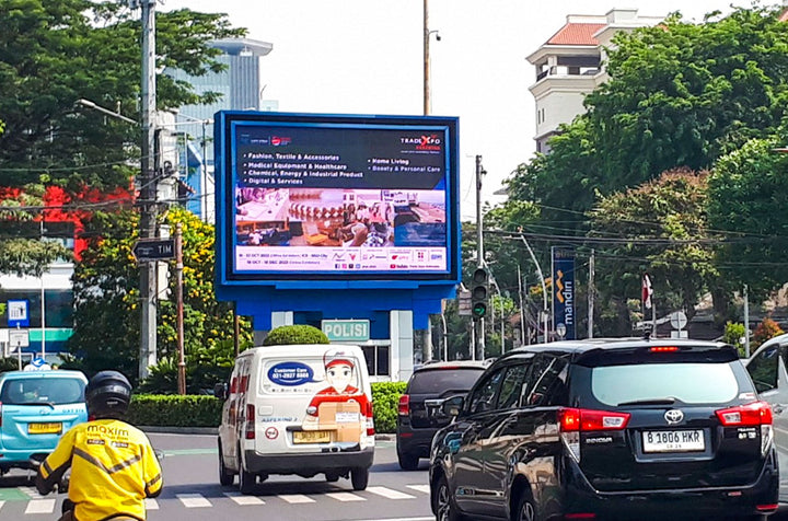 Kali Pasir Cikini Digital LED Screen, Jakarta, Indonesia