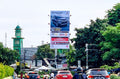 Kemayoran billboard, Central Jakarta, Indonesia