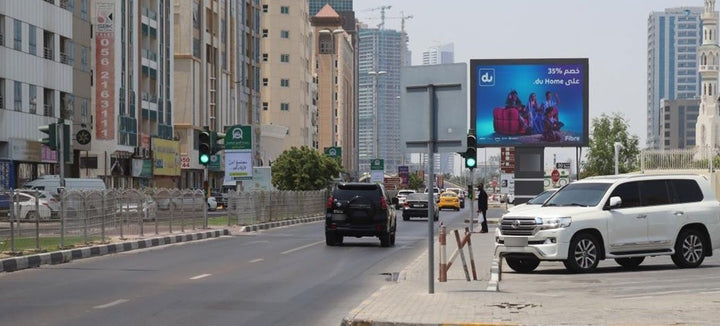 Khalidiya LED Minipole - Opposite Sharjah Co-op, Sharjah
