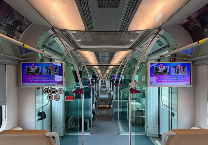 KLIA Ekspres and KLIA Transit In-Train Digital Screens, Kuala Lumpur