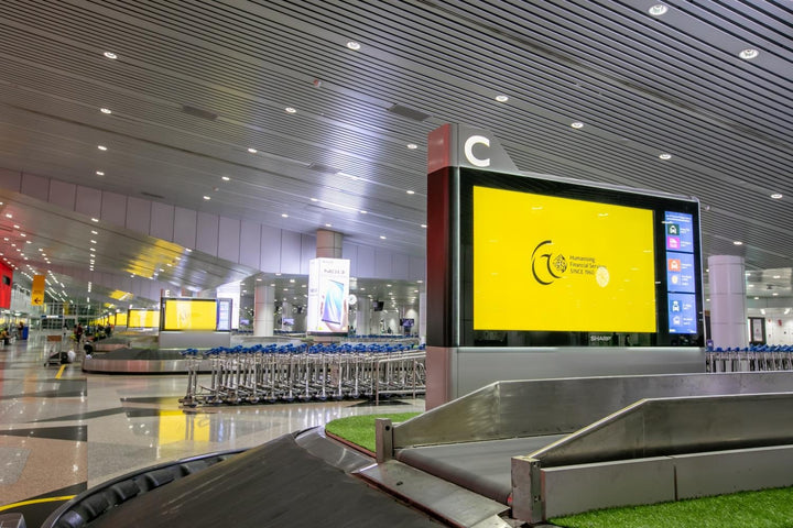 Baggage Reclaim Digital Network, KLIA Terminal 1, Kuala Lumpur