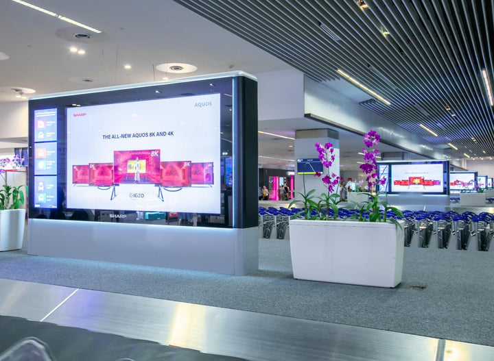 Baggage Reclaim Digital Network, KLIA Terminal 2, Kuala Lumpur