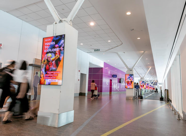 Concourse Digital Network, KLIA Terminal 2, Kuala Lumpur