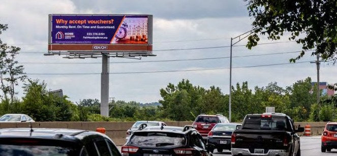 Digital and Static Billboard Network, Akron