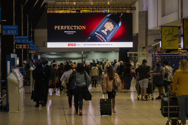 Large-Format Digital Screen, Domestic Departures Check-In, O.R. Tambo International Airport, Johannesburg — image 3