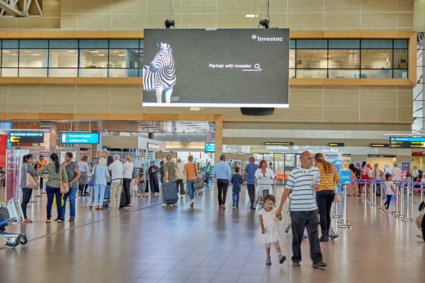 Large-Format Digital Screen Package, Four South African Airports — image 3