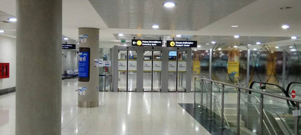 Column Wraps 58, Arrivals, Larnaca Airport