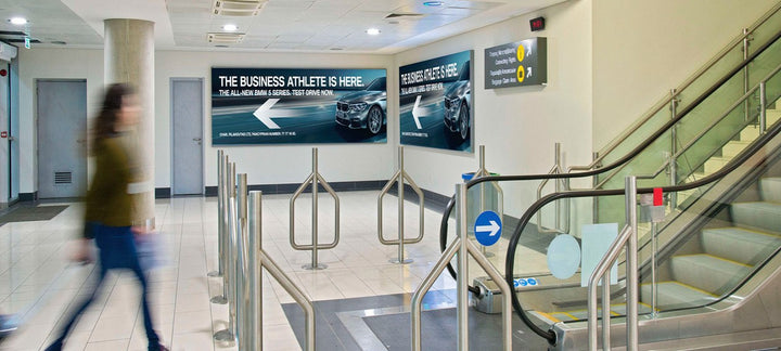 Seamless Display 49, Arrivals, Larnaca Airport