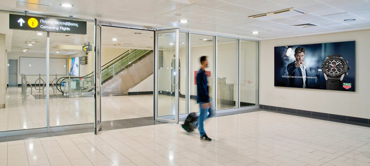 Seamless Display 51, Arrivals, Larnaca Airport