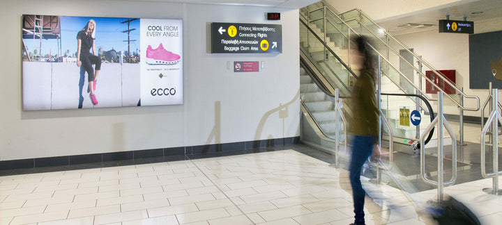 Seamless Display 52, Arrivals, Larnaca Airport