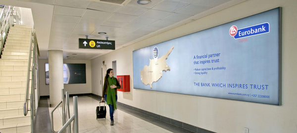 Seamless Display 53, Arrivals, Larnaca Airport