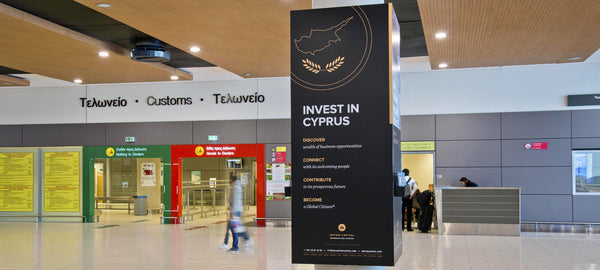 Column Wrap 24, Baggage Reclaim, Larnaca Airport
