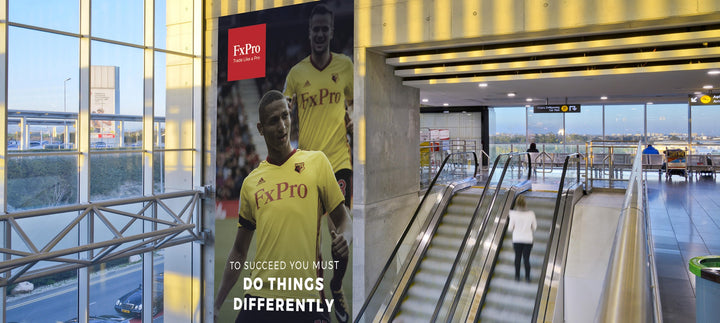 Mega Banner 2, Check-in Hall, Larnaca Airport