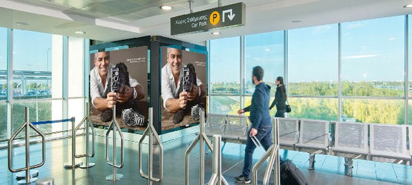 Seamless Display 1A, Check-in Hall, Larnaca Airport