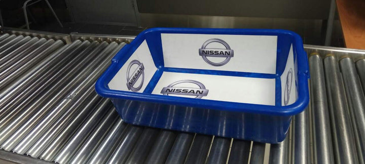 Security Tray Branding, Check-in Hall, Larnaca Airport