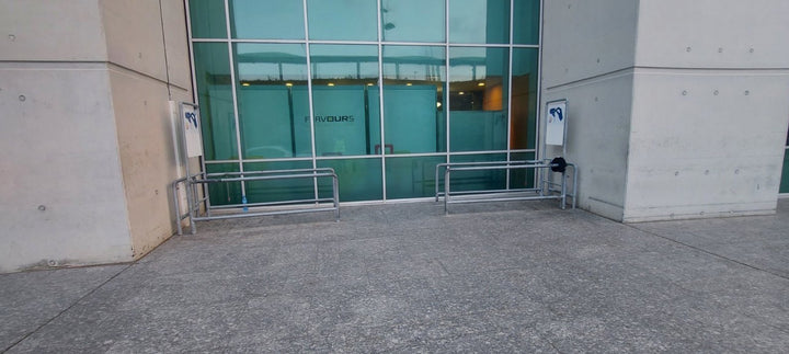 Trolley Corral Branding 23, Meet and Greet Hall, Larnaca Airport
