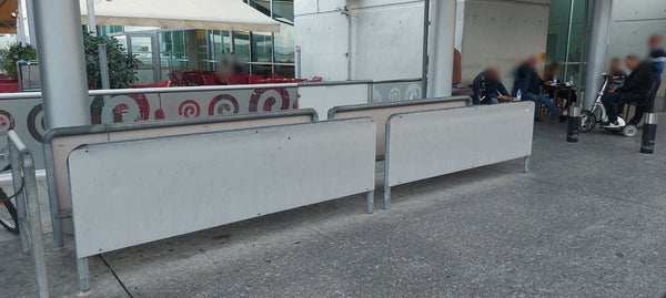 Trolley Corral Branding 28, Meet and Greet Hall, Larnaca Airport