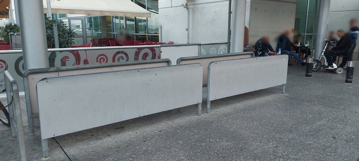 Trolley Corral Branding 28, Meet and Greet Hall, Larnaca Airport