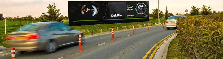 LED Screens on Billboards 7 and 17, Outdoor, Larnaca Airport