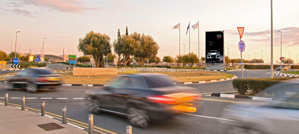 Portrait Billboard 21, Outdoor, Larnaca Airport